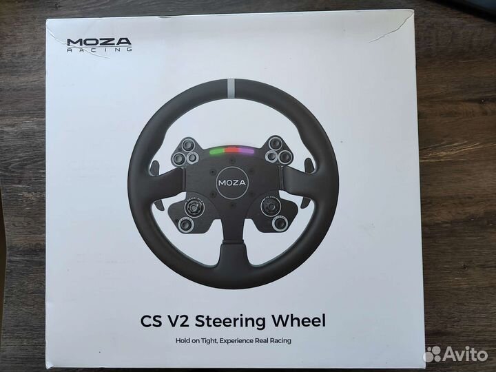 Moza racing CRP Pedals+CS V2 wheel bundle