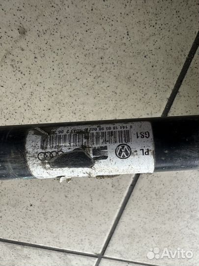 Привод передний правый volkswagen transporter t5