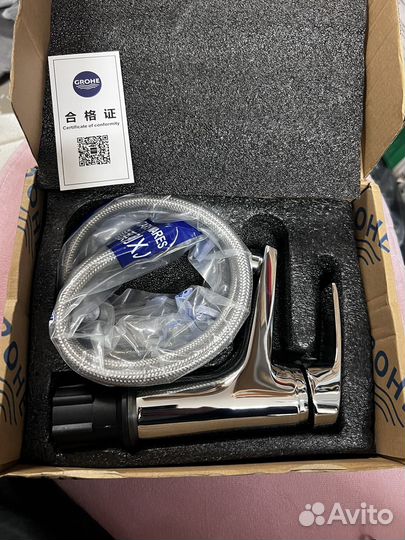 Смеситель для ванны grohe