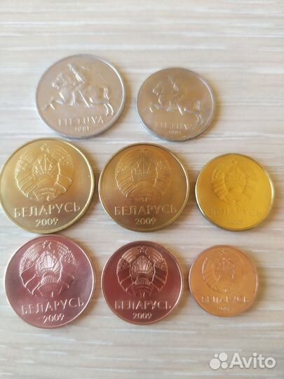 Монеты стран Европы