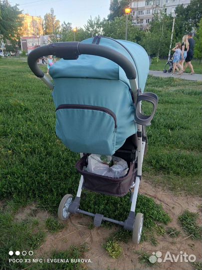 Коляска прогулочная Happy Baby Eleganza V2 Aqua