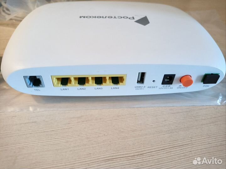 Оптический терминал, роутер Ростелеком