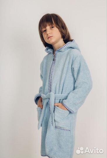 Халат детский махровый,р.92-104, хлопок