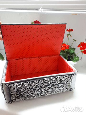 Шкатулка для украшений,ручная работа,плетеная
