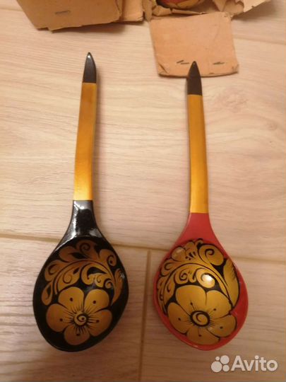 Набор ложек деревянных рфсфр