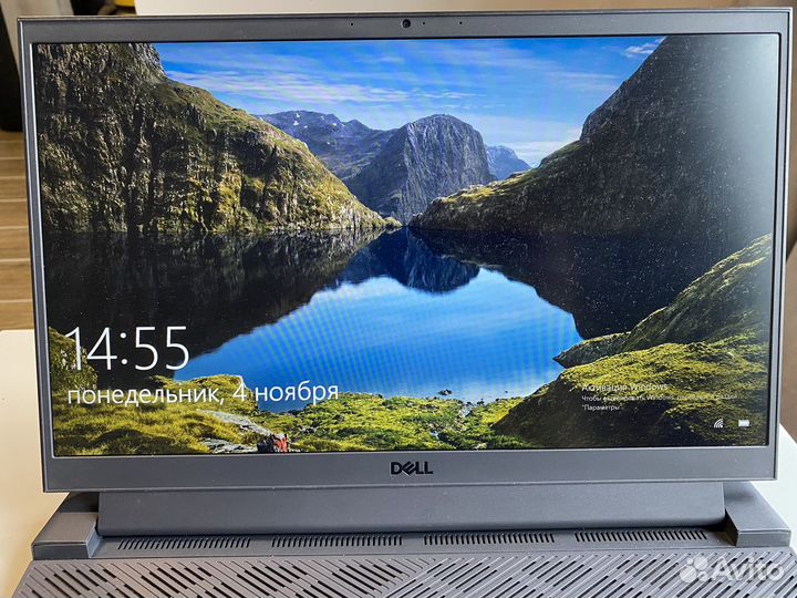 Игровой ноутбук dell g15 5510 intel i7 rtx3050