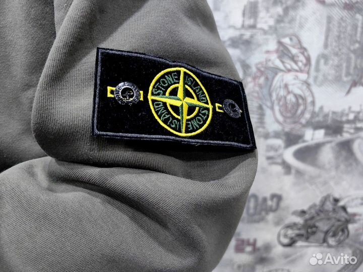 Зип худи stone island