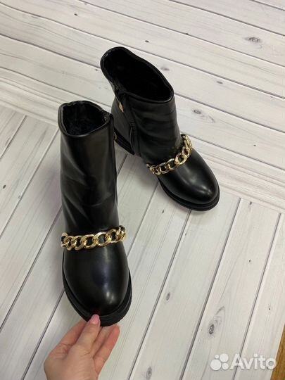 Сапоги 38 зима новые
