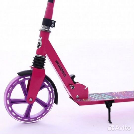 Самокат черный