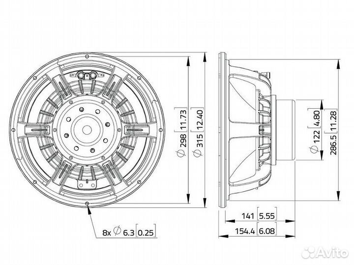 Lavoce WAN123.00 нч динамик