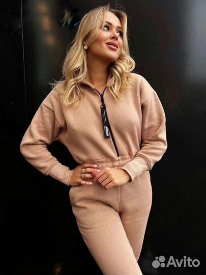 Шикарный тёплый комбинезон на флисе