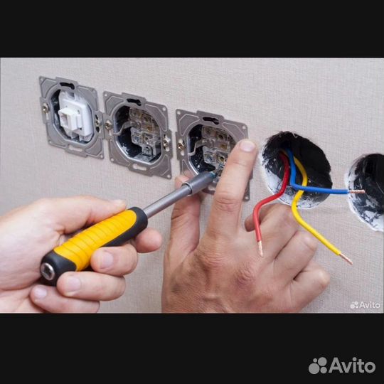 Услуги электрика электромонтажные работы