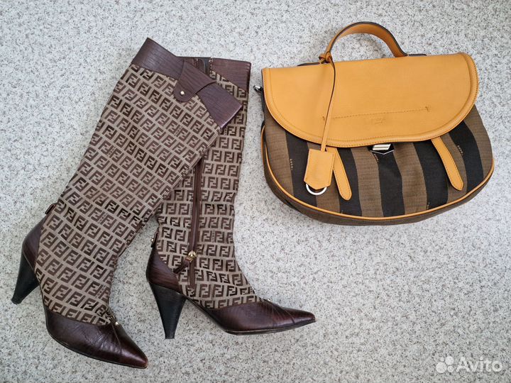 Сапоги Fendi, оригинал