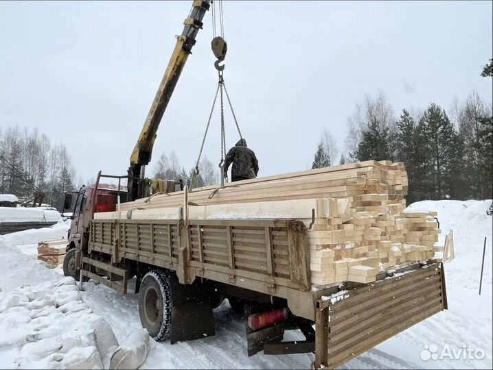 Обрезной брус любые размеры доставка