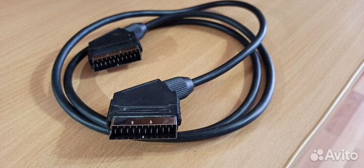 Кабель аудио-видео scart папа/scart папа