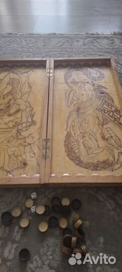 Нарды ручной работы,в единственном экземпляре