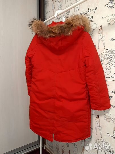 Парка для девочки 140