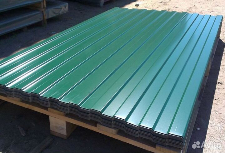 Профнастил вишневый С 20. Металлопрокат