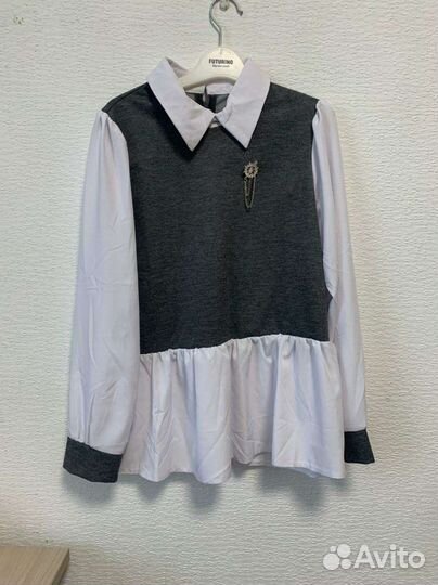 Блузка школьная 140 146