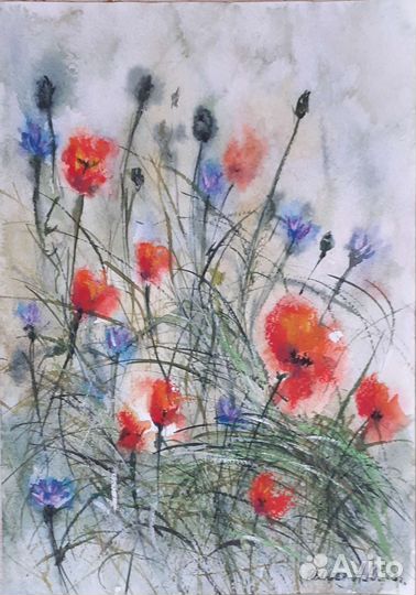 Картины акварелью 