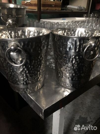 Бокалы и вёдра под шампанское (флюте )