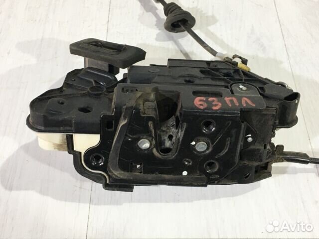 Замок двери передний левый volkswagen polo 5 1.6 м