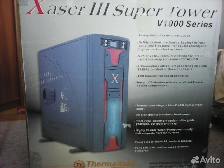 Корпус для сервера thermaltake xaser 3 super towe