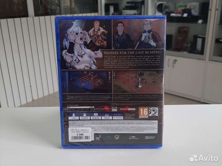 Ash of Gods: Redemption (ps4, новый) рус. вер