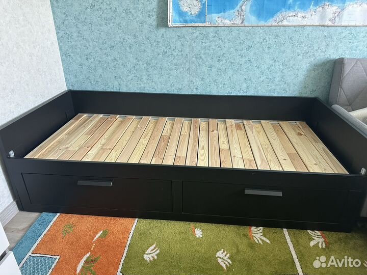 Кровать IKEA brimnes раздвижная