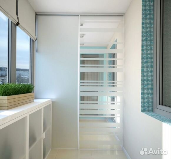 Остекление лоджии под ключ