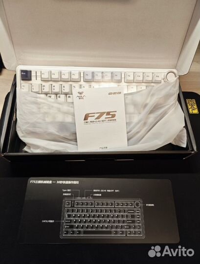 Aula f75, механическая клавиатура