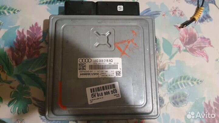 Блок управления двигателем эбу 2.0 tdi audi, vw