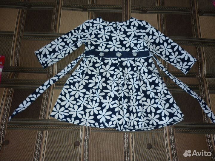 Платья 104-110 с длинным рукавом