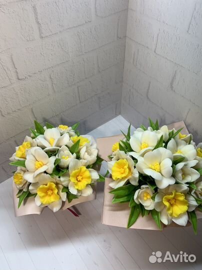 Цветы из мыла ручной работы