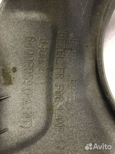 Накладки птф для Mitsubishi Outlander-3 2012