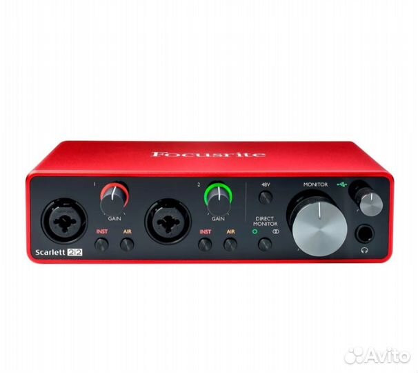 Звуковая карта focusrite Scarlett 2i2 3rd