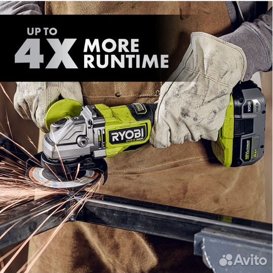 Аккумулятор Ryobi 18В One+ 4Ач HP Высокоток