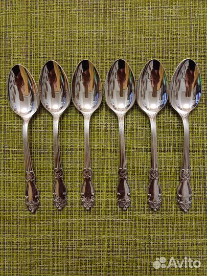 Чайные ложки Серебряная Роза Набор