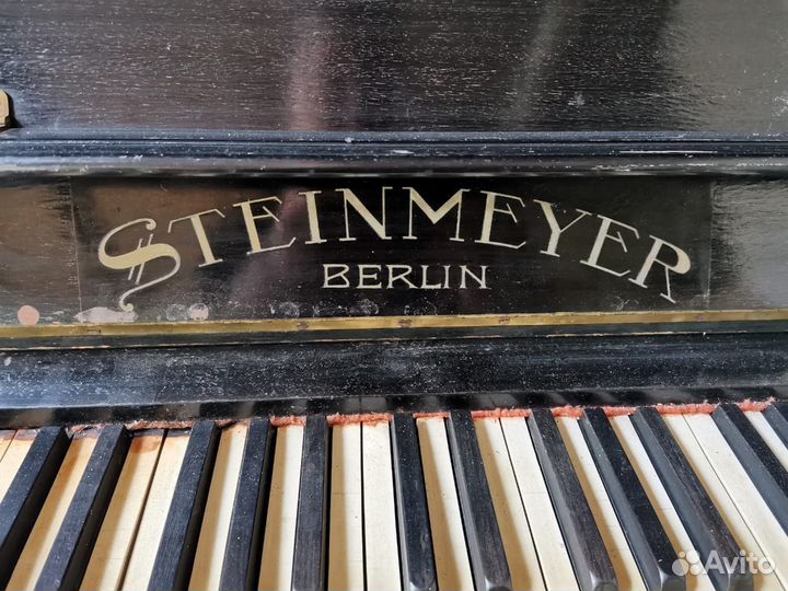 Старинное немецкое пианино A. steinmeyer