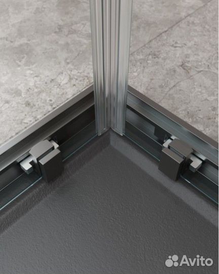 Душевой уголок Cezares molveno-AH-22-130/120-C-GM-IV