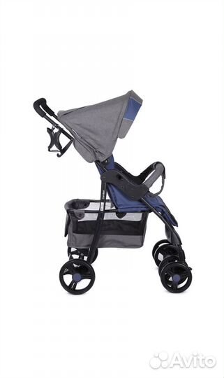 Прогулочная коляска babyton comfort blue - grey