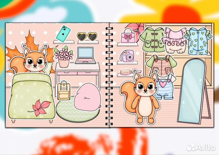 Домик белочки