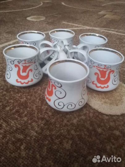 Набор кофейных чашек СССР