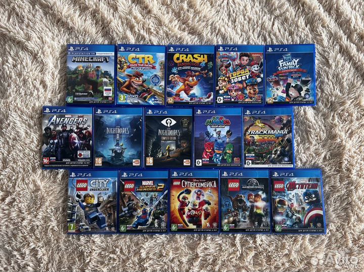 Игры на ps4 бу