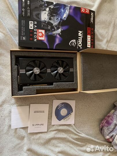 Rx 580 4gb sapphire nitro +