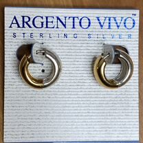 Серьги серебро