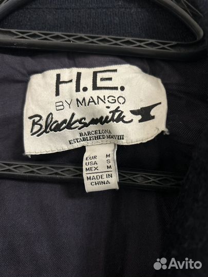Шерстяной пиджак Mango
