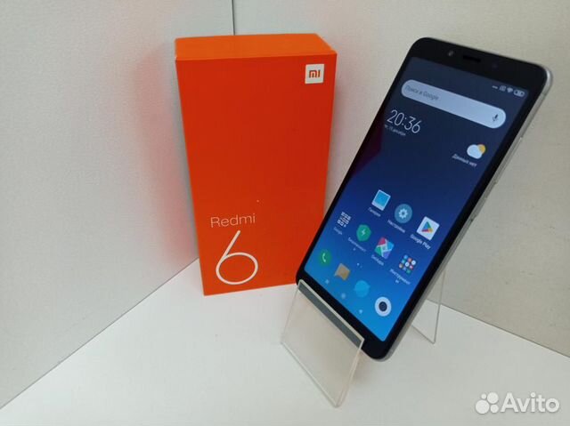 Xiaomi Redmi 6, 3/32 ГБ