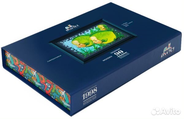 Фигурный деревянный пазл 