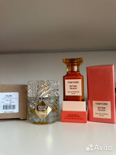 Tom Ford Bitter Peach, kilian angel's share